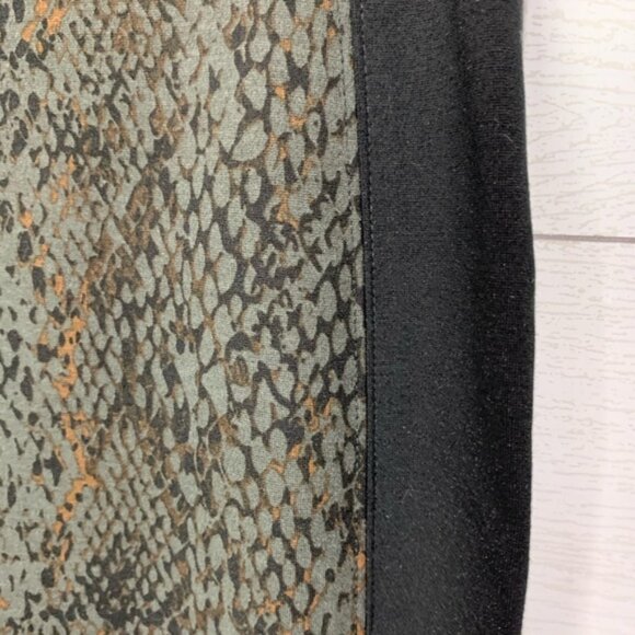 Lysse Snakeskin Print Leggings Size Medium - Picture 8 of 12